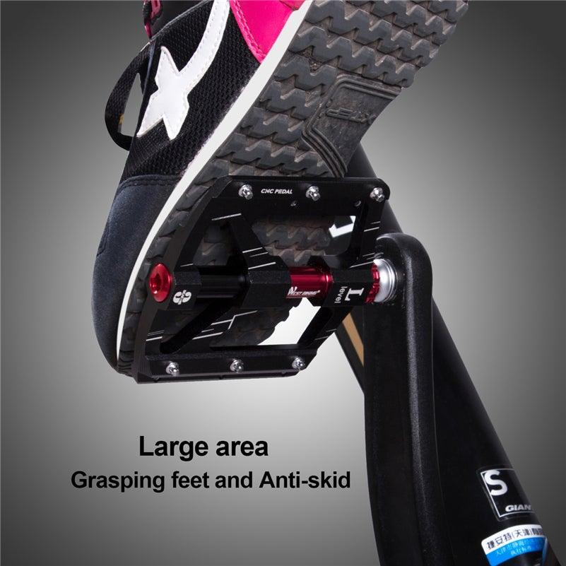 Ultralight 3-Bearing Bicycle Pedals for Road and Mountain Cycling