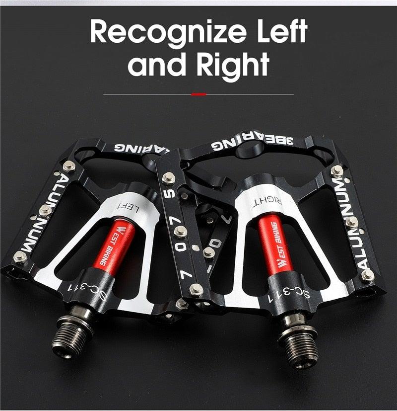 Ultralight 3-Bearing Bicycle Pedals for Road and Mountain Cycling