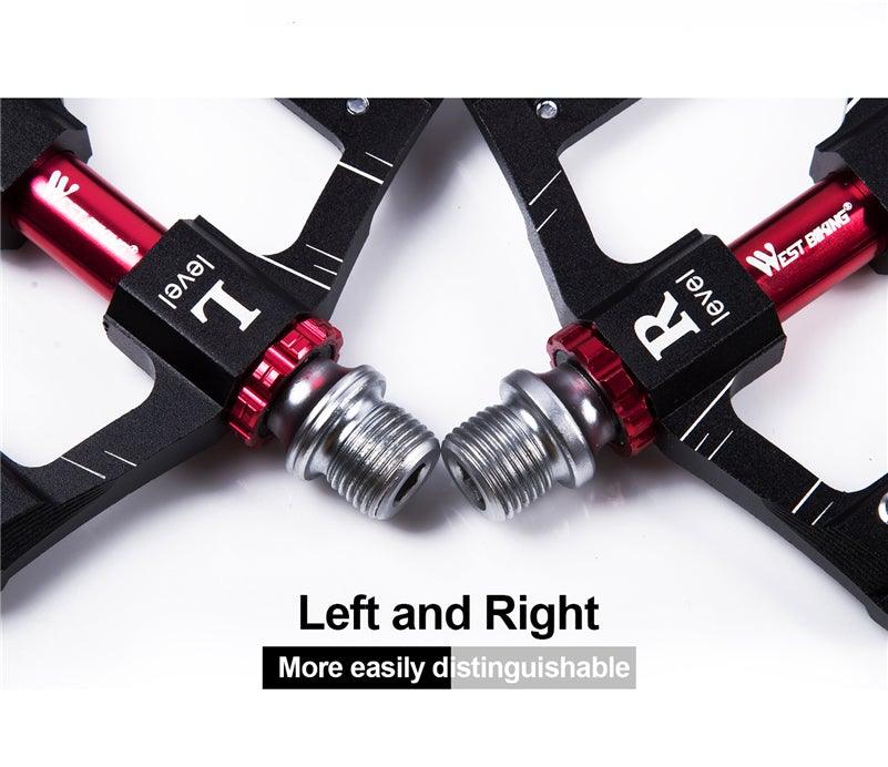 Ultralight 3-Bearing Bicycle Pedals for Road and Mountain Cycling