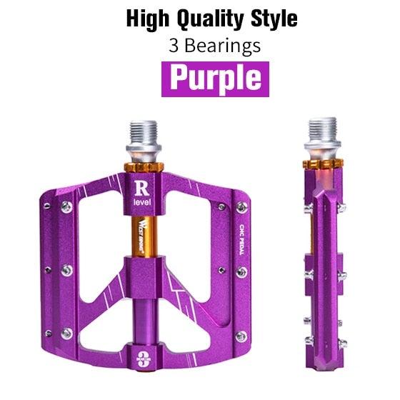Ultralight 3-Bearing Bicycle Pedals for Road and Mountain Cycling