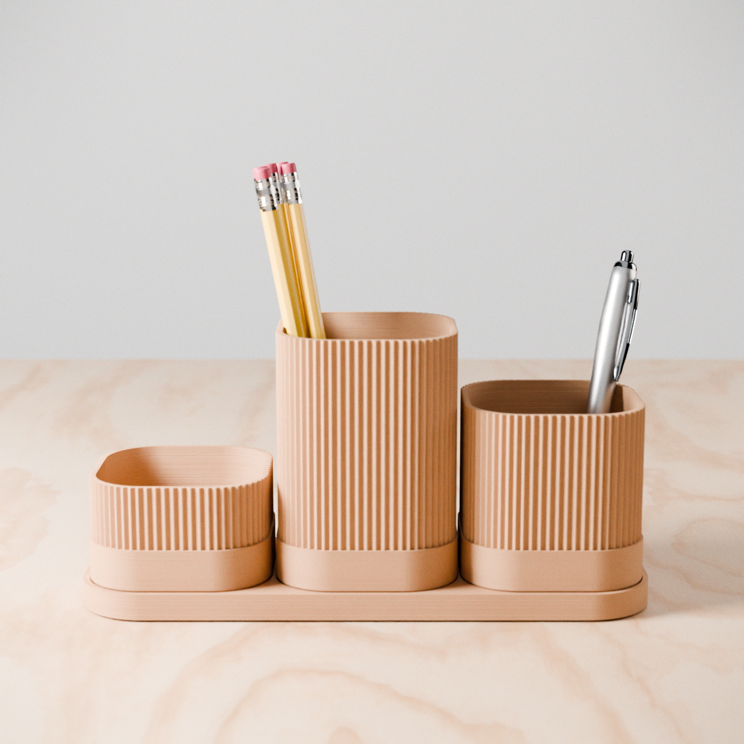 3 Piece Pencil Holder