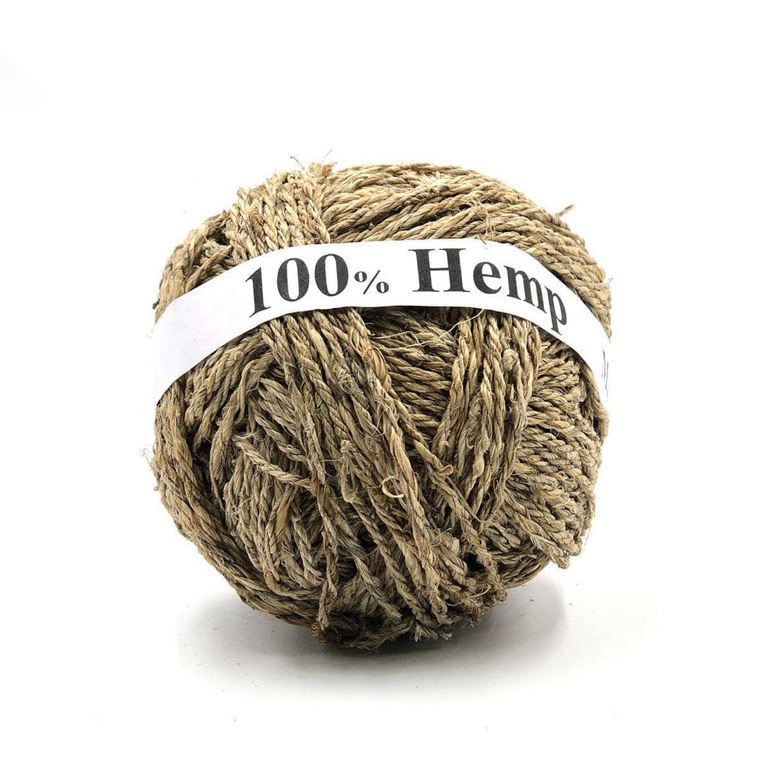 3-Ply Organic Hemp Yarn for Sustainable Handcrafted Fiber Arts