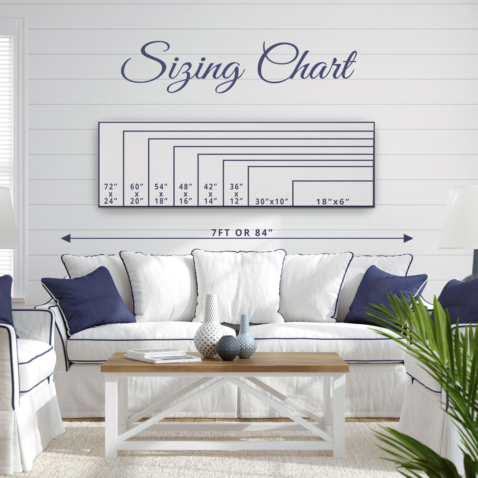 Personalized Nautical Beach Sign with Directional Arrow - Coastal Decor
