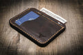 Mansfield Minimalist Wallet - Walnut Brown