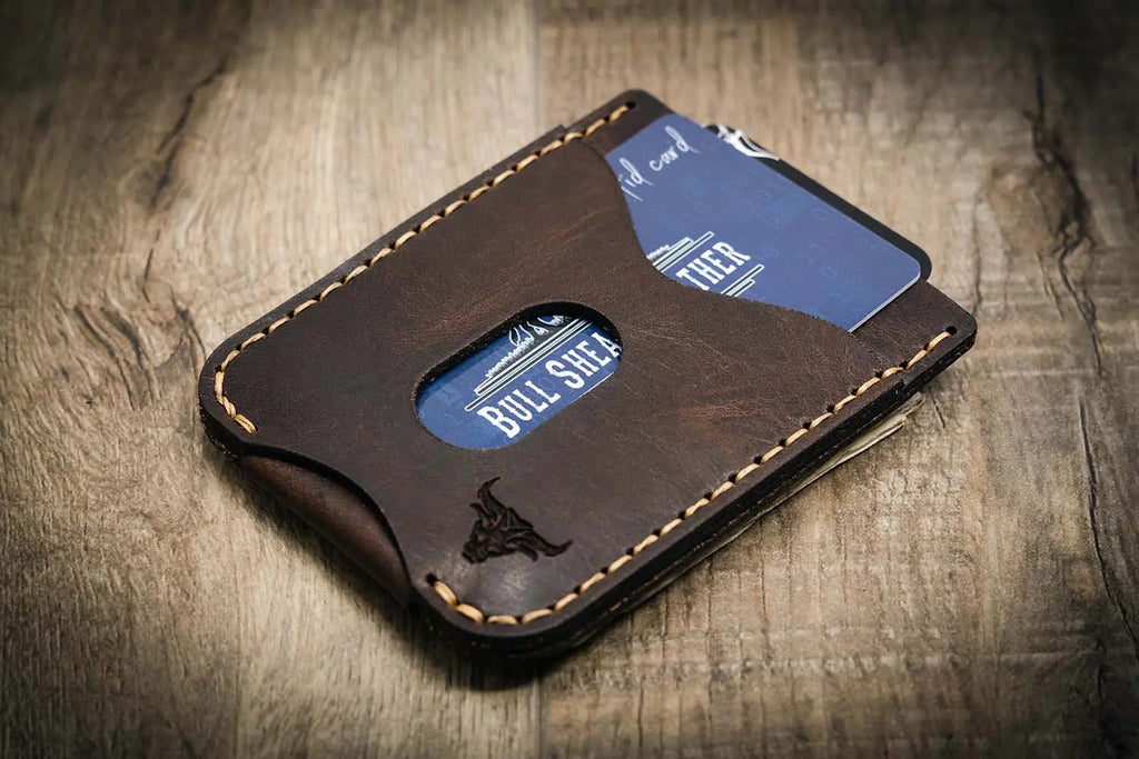 The Keller Money Clip - Walnut Brown