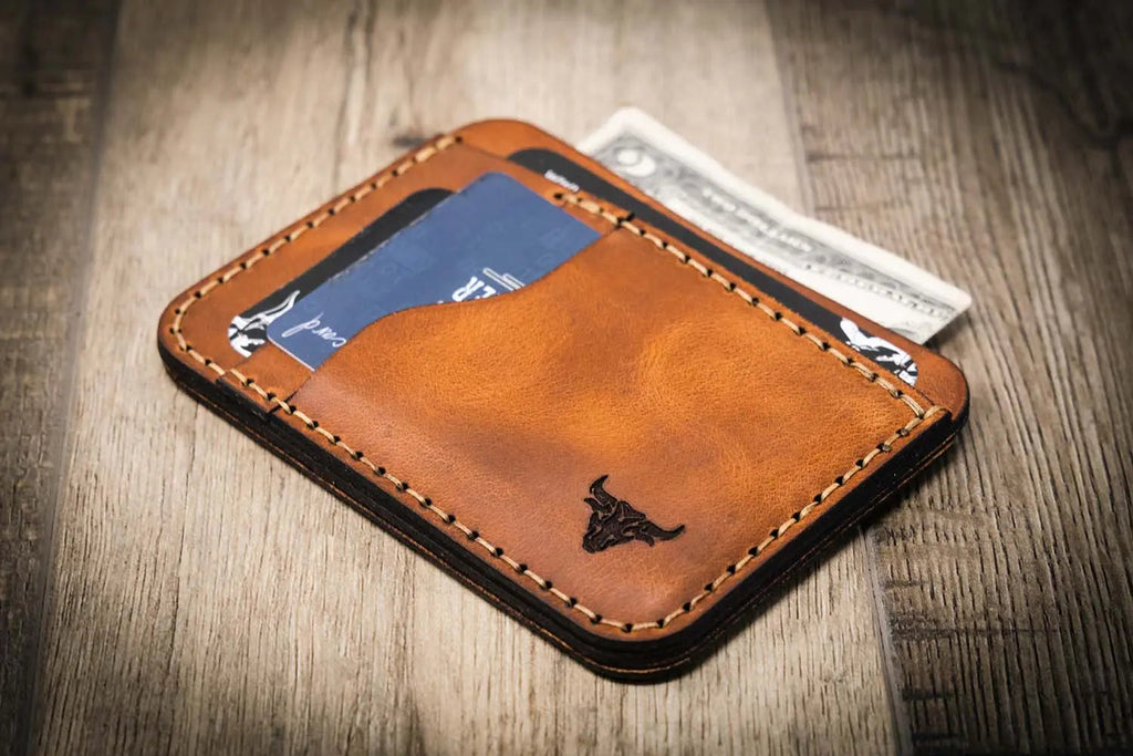 Mansfield Minimalist Wallet - Chestnut Brown