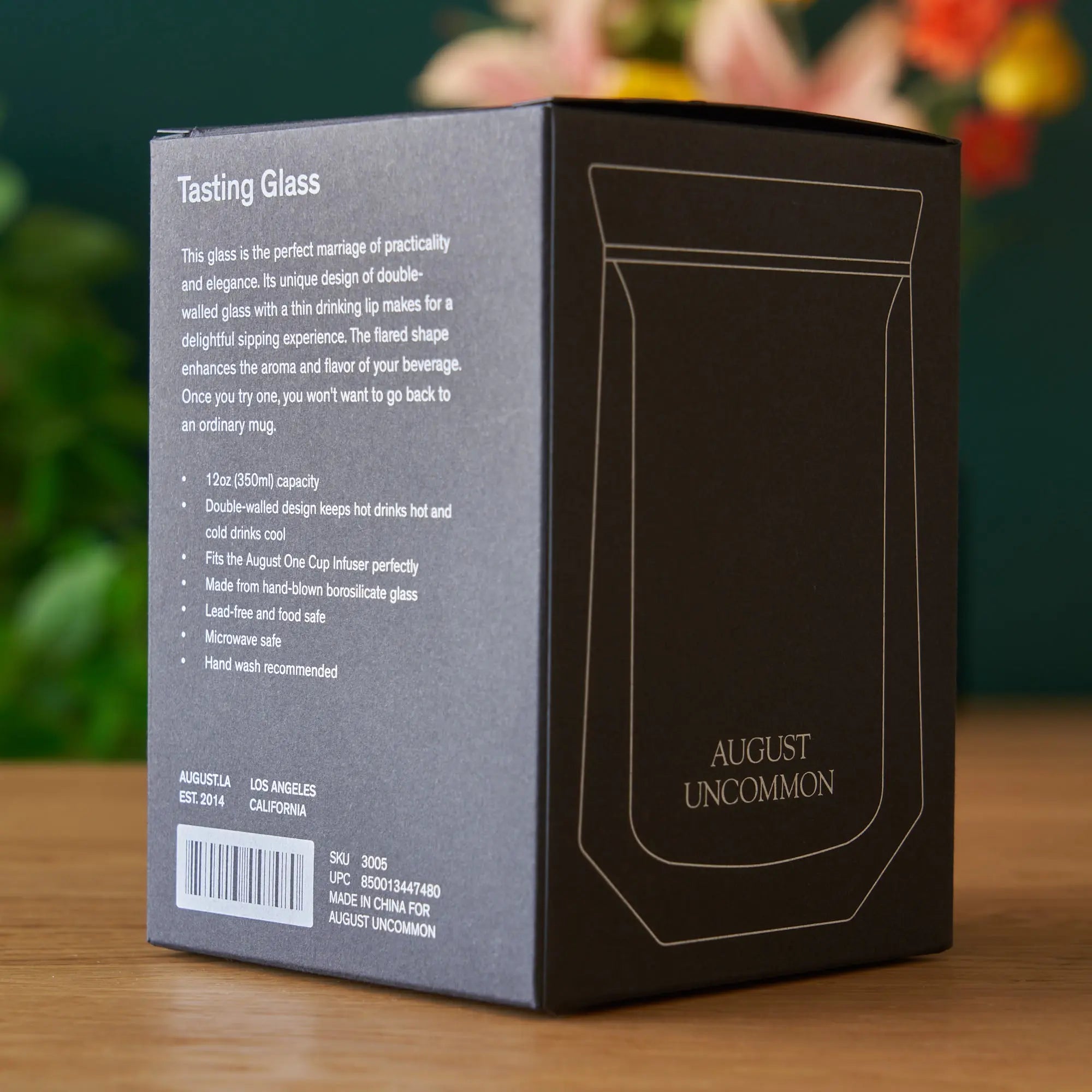 Double-Walled Glass Tea Tasting Cup for Aromatic Sipping - Image 3