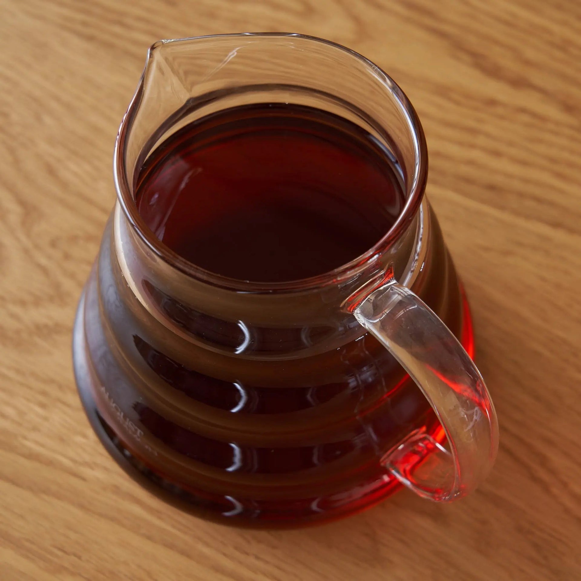 Two Cup Glass Teapot for Loose Leaf Brewing 20oz Capacity