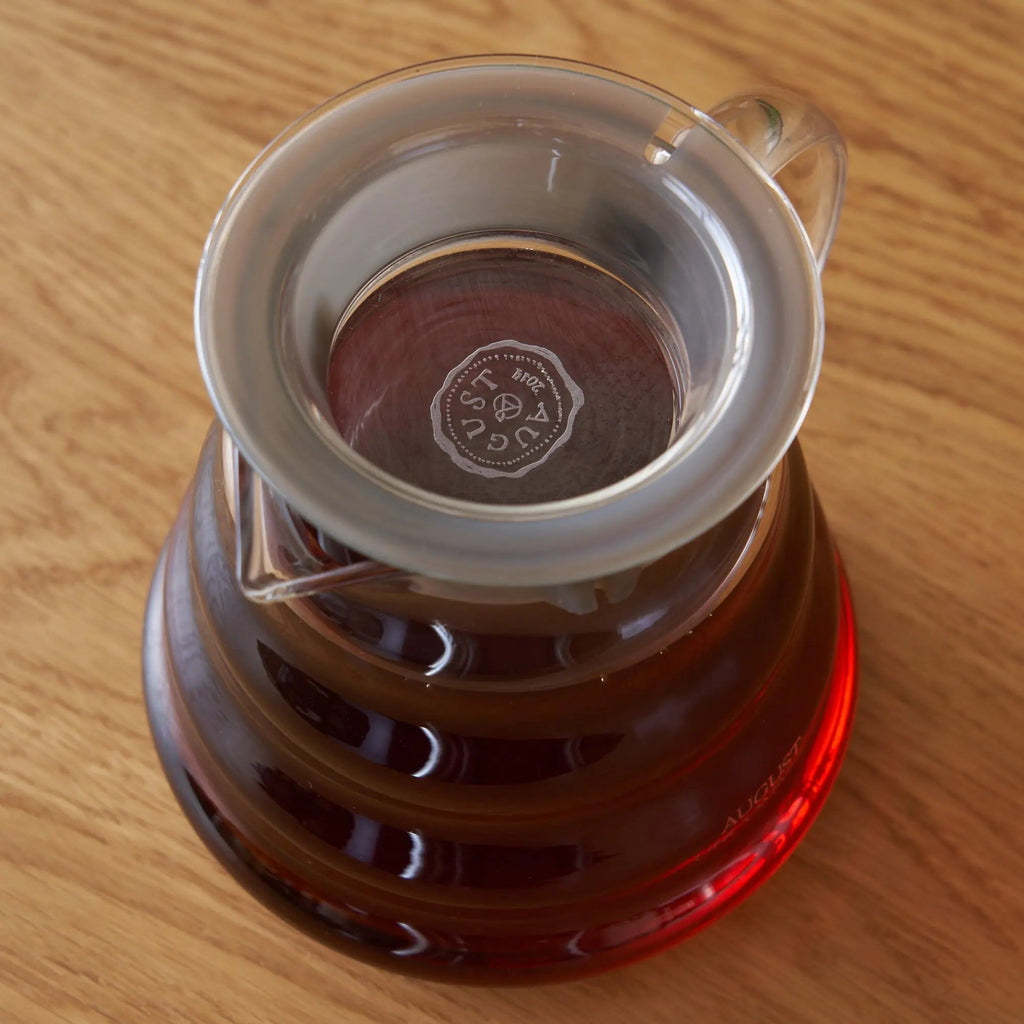 Two Cup Glass Teapot for Loose Leaf Brewing 20oz Capacity