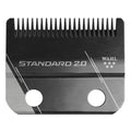 Wahl Standard 2.0 metallic black and silver clipper blade in professional design