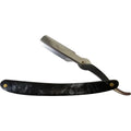 Vincent Sigma Moderato straight razor in a minimalist wooden case with replacement blades