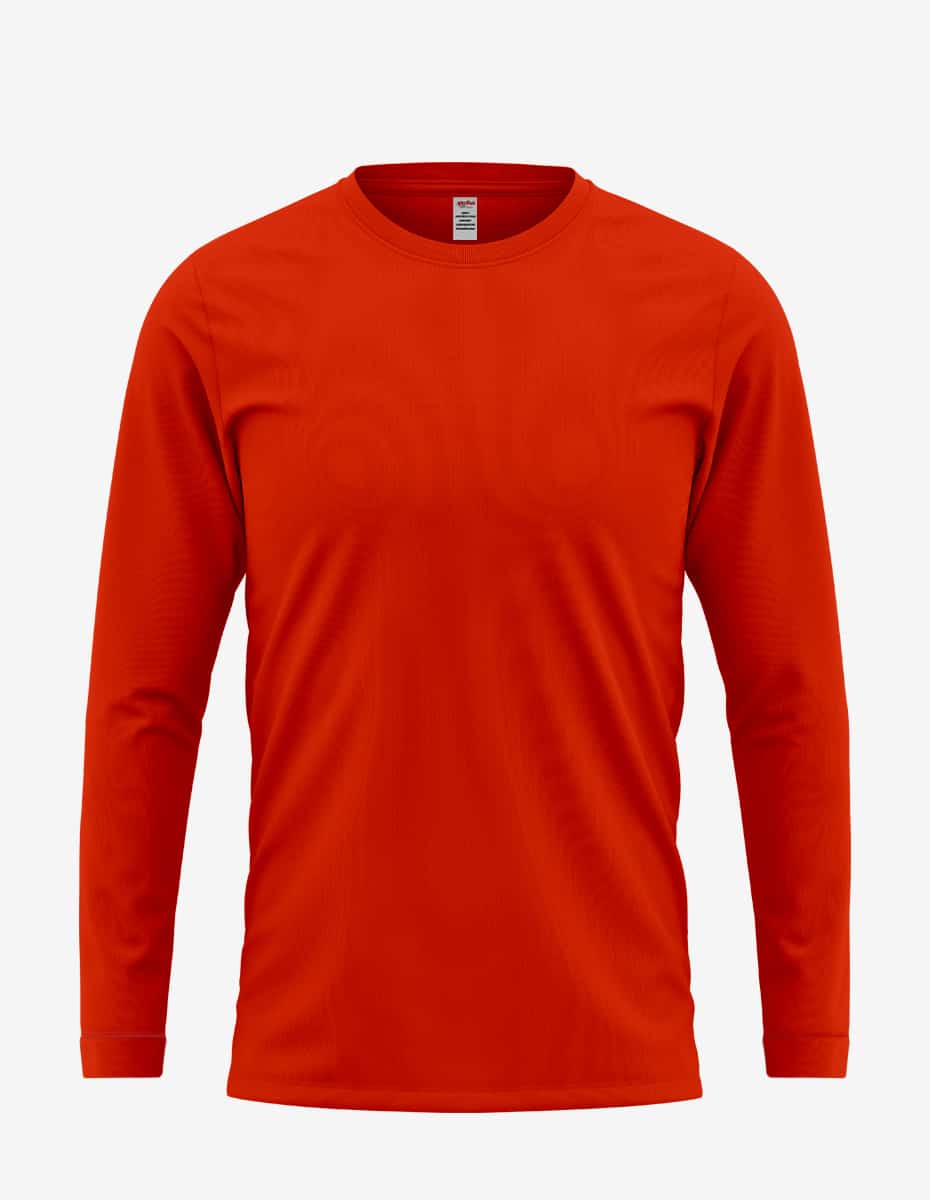 Classic Long Sleeve Cotton T-Shirt Made in USA