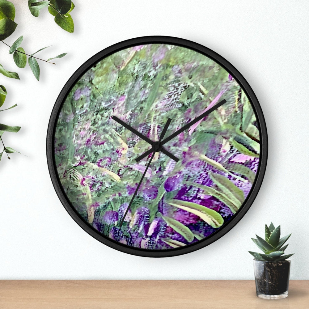 Wildflower Wall Clock
