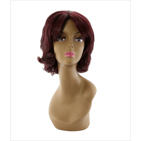 Unique Sara Wig made from Kanekalon fiber with a natural, elegant style