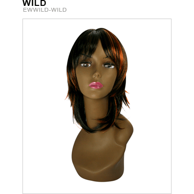 Wild Synthetic Hair Wig for Festivals, Costumes, and Photoshoots