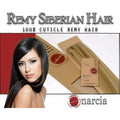 16 inch blonde Siberian Remy human hair weft for natural volume and length