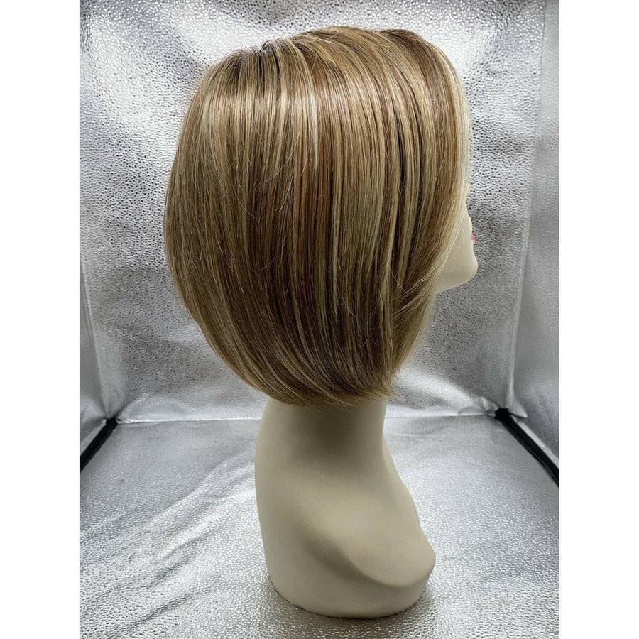 Straight Up with a Twist Synthetic Hair Wig - Blonde or Brown