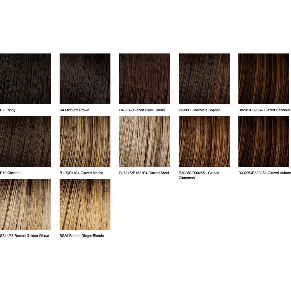 Layered Bob Wig Classic Synthetic Hairpiece - Blonde & Dark Brown