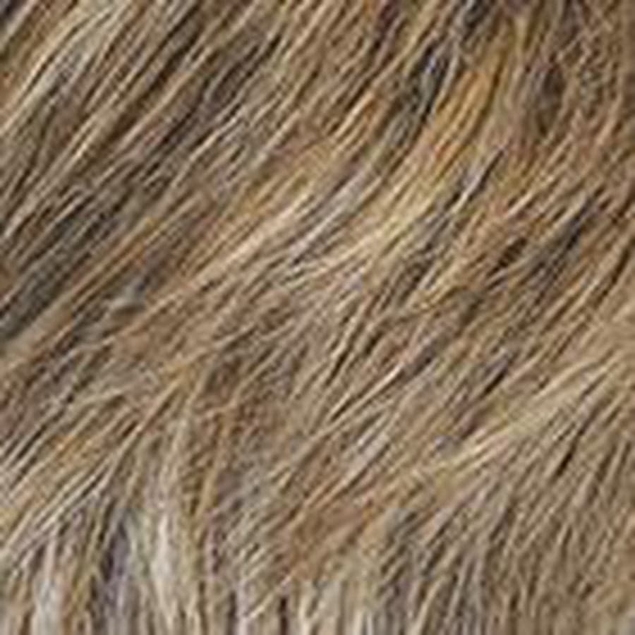 Tousled Synthetic Lace Front Wig with Mono Part, Brown & Blonde