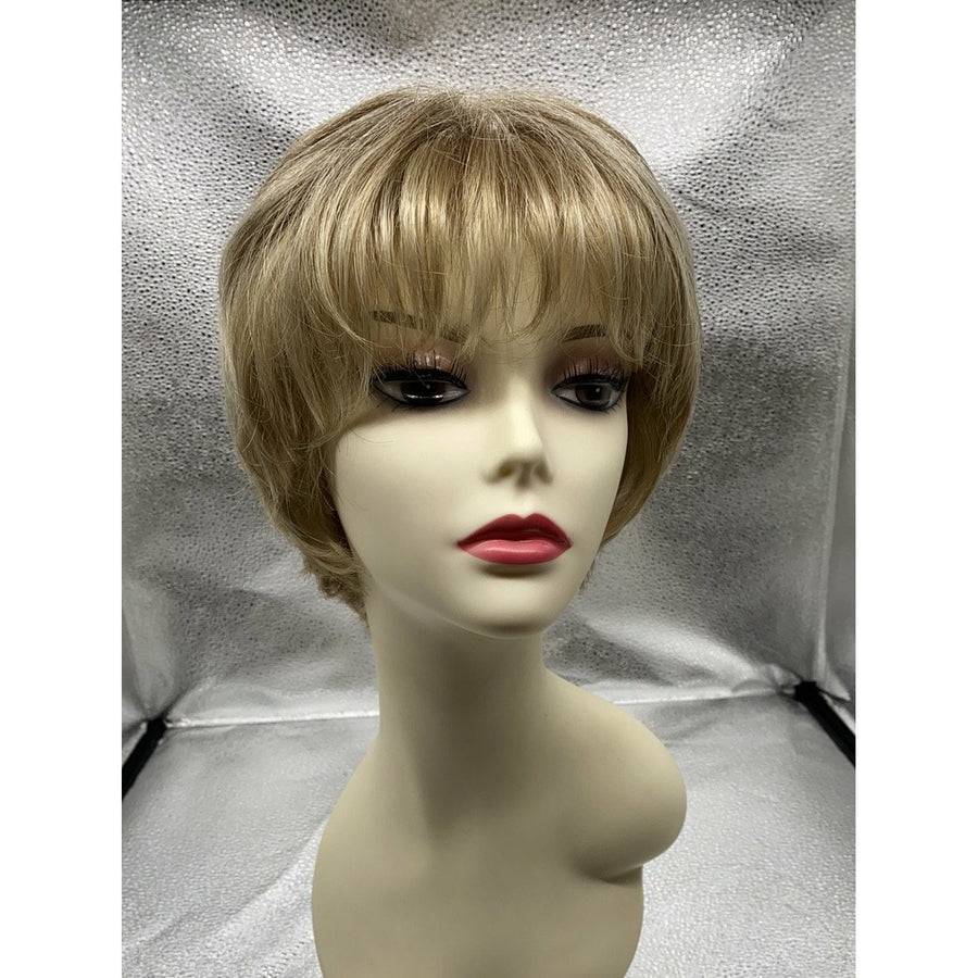 Free Spirit Synthetic Wig with Monofilament Top in Brown & Blonde