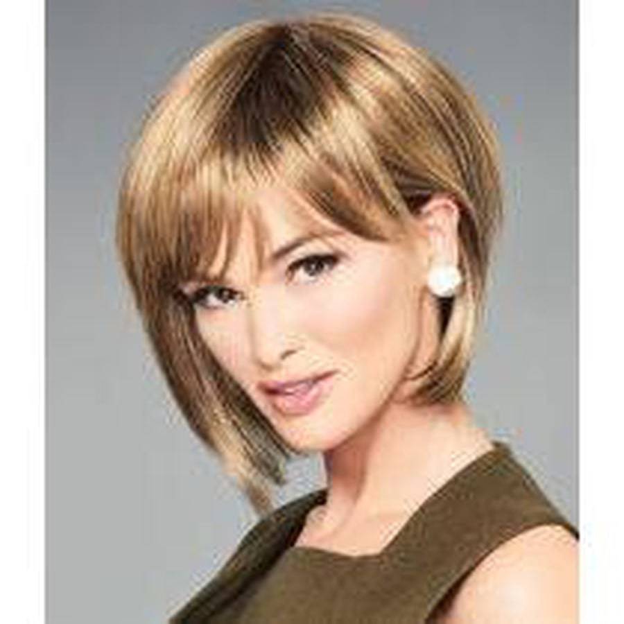 Chic Choice Sculpted Short Wig with Tapered Fringe and Layers