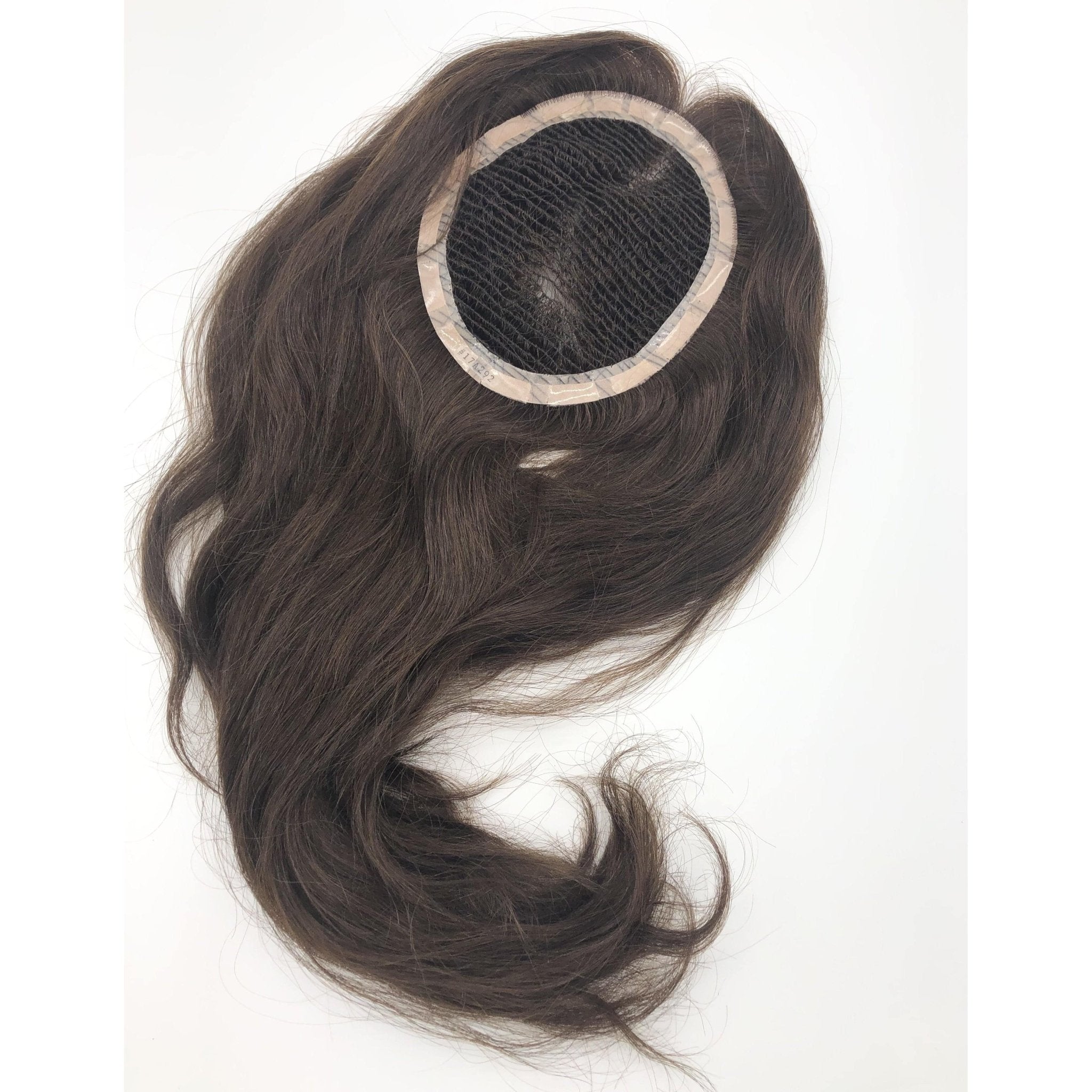 Integration Top Piece for Natural Fullness, Light-Brown/Chestnut