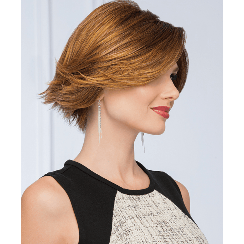 Dare to Flair Wig: Textured Razor-Cut Synthetic Hair Style