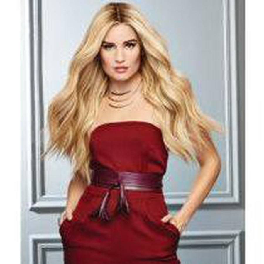 Glamour and More Long Human Hair Wig