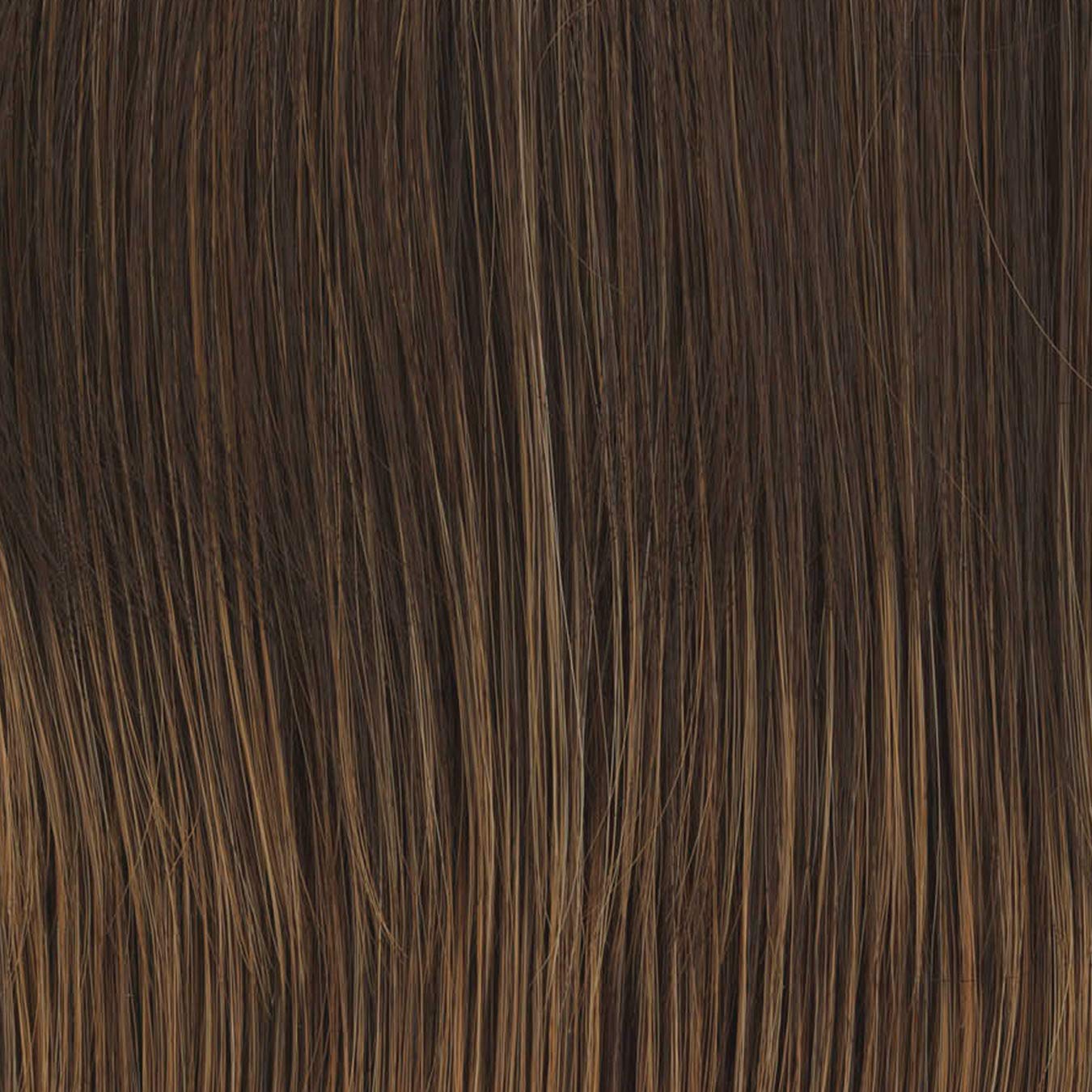 Classic Cut Women’s Wig Multi-Tonal Brown and Blonde Highlights