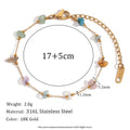 Fashionable Natural Pebble Handmade Bracelet
