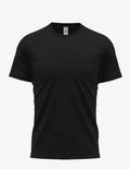 Bi-Blend Short Sleeve Pocket Crewneck T-Shirt for Men