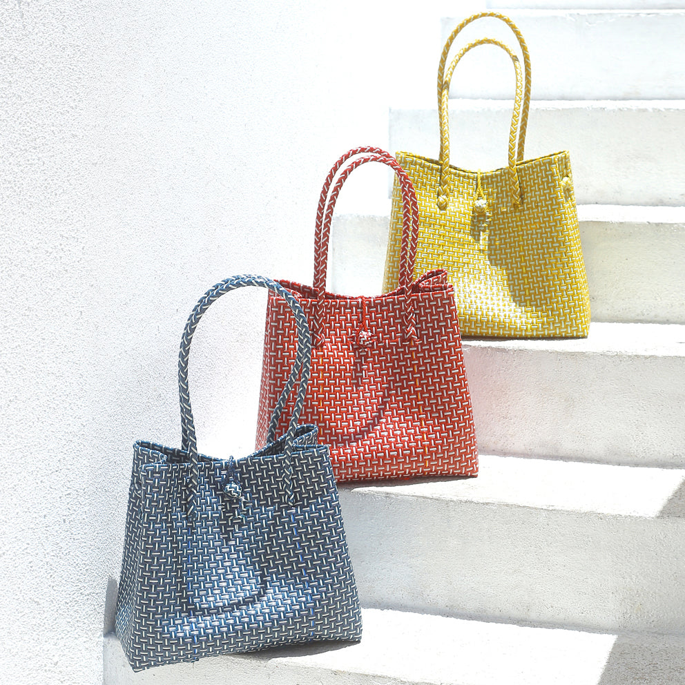 The Toko Recycled Tote Bag, in Navy