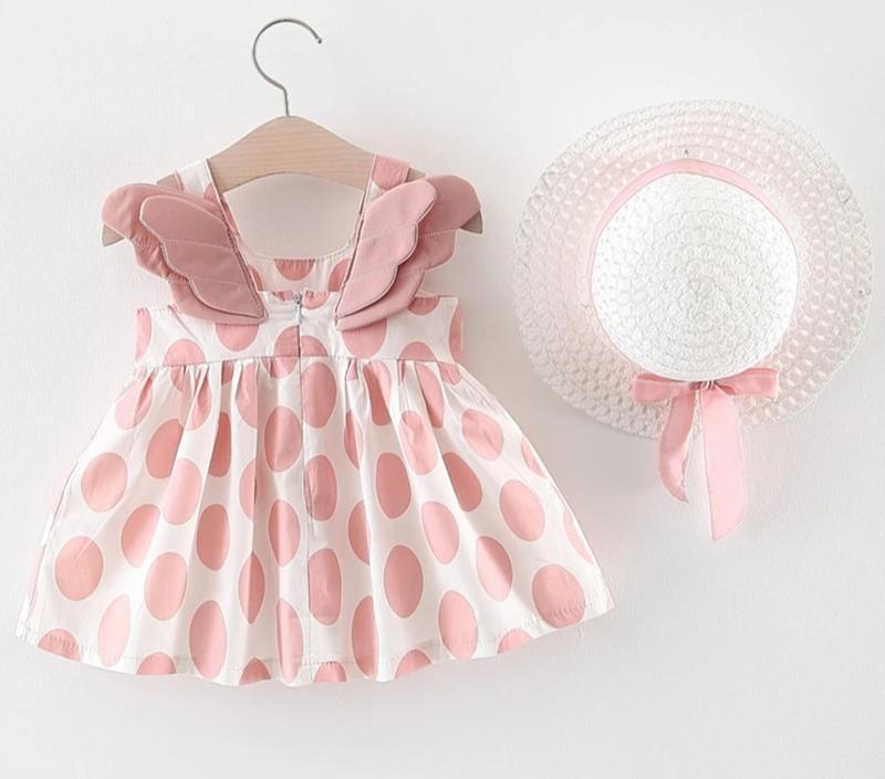 Luxury Handmade Newborn Princess Dress with Matching Hat