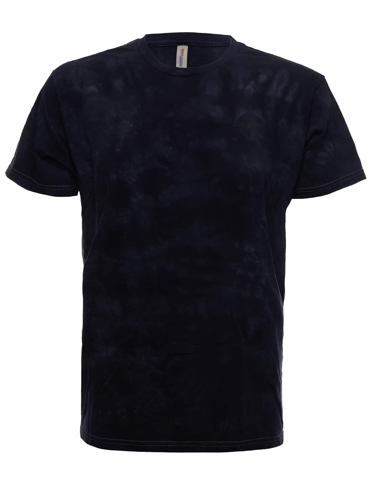 Cloud Wash Ocean Tie Dye Cotton Crew Neck T-Shirt - Image 2