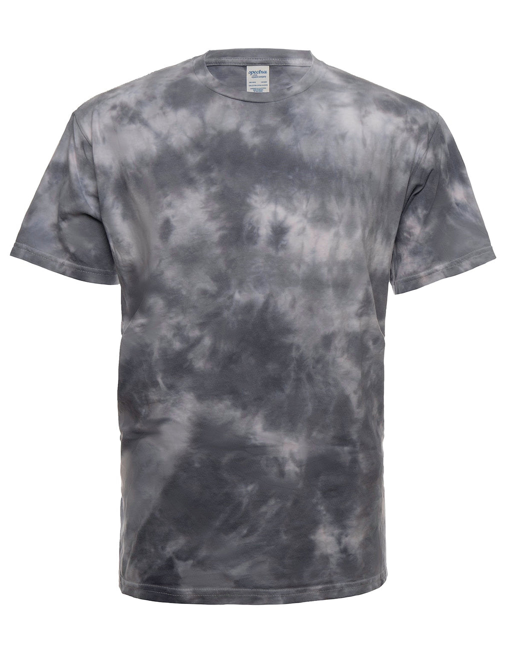 Cloud Wash Steel Tie Dye T-Shirt for Men and Women - Image 2