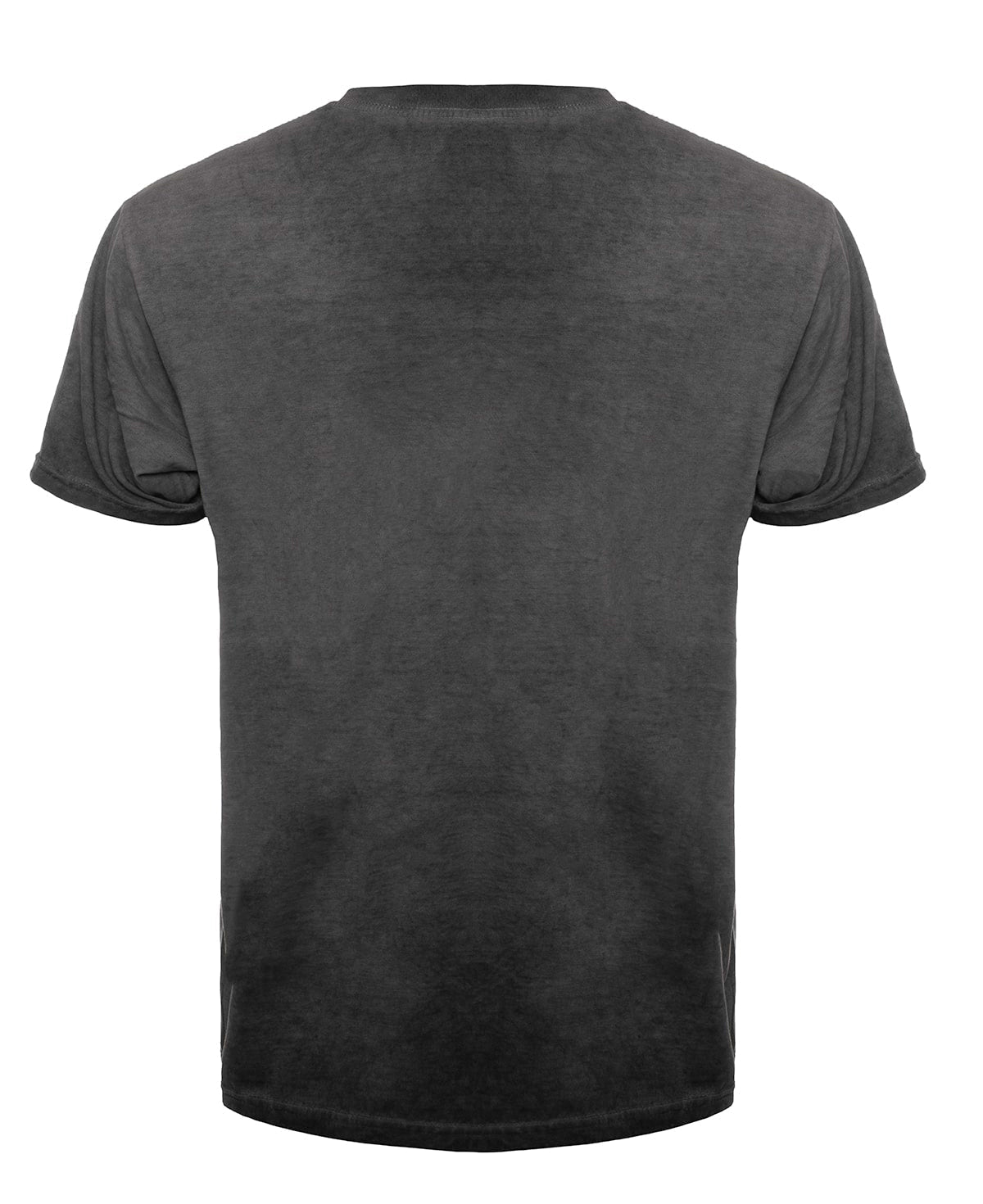 Oil Wash Granite Vintage Look Short Sleeve Crew Neck T-Shirt - Image 3