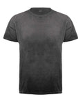 Oil Wash Granite Vintage Look Short Sleeve Crew Neck T-Shirt - Image 2