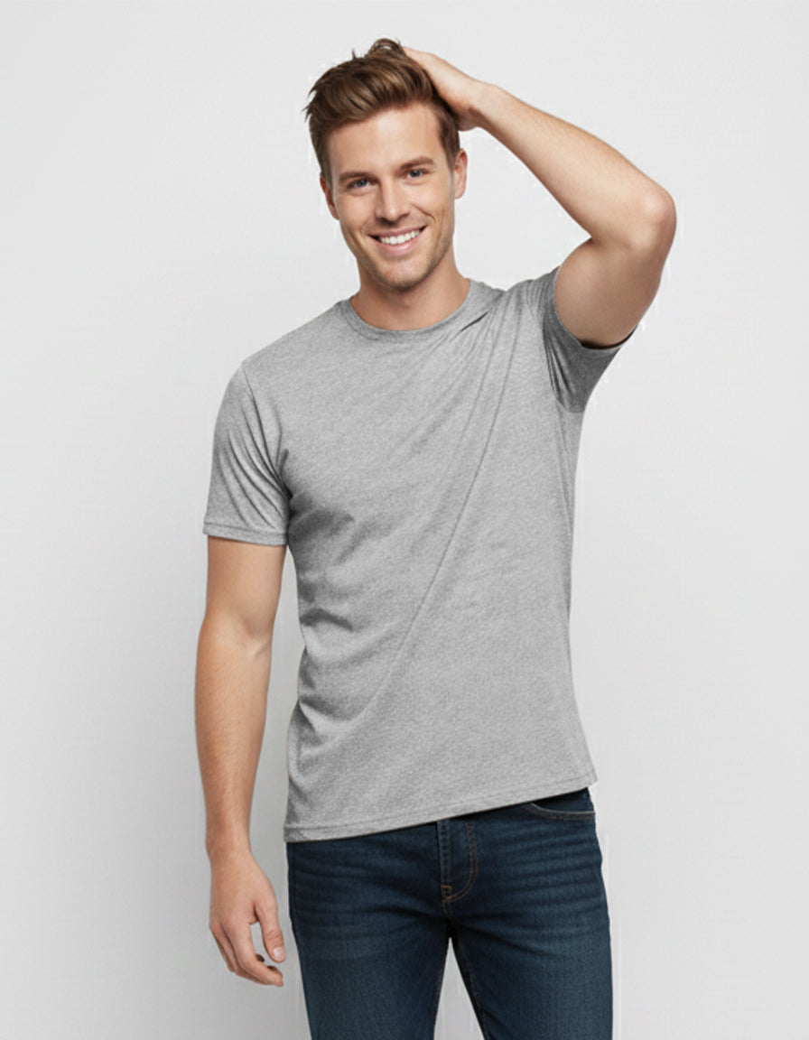 Cotton Perfection Crew Neck T-Shirt Dark Colors - Image 2