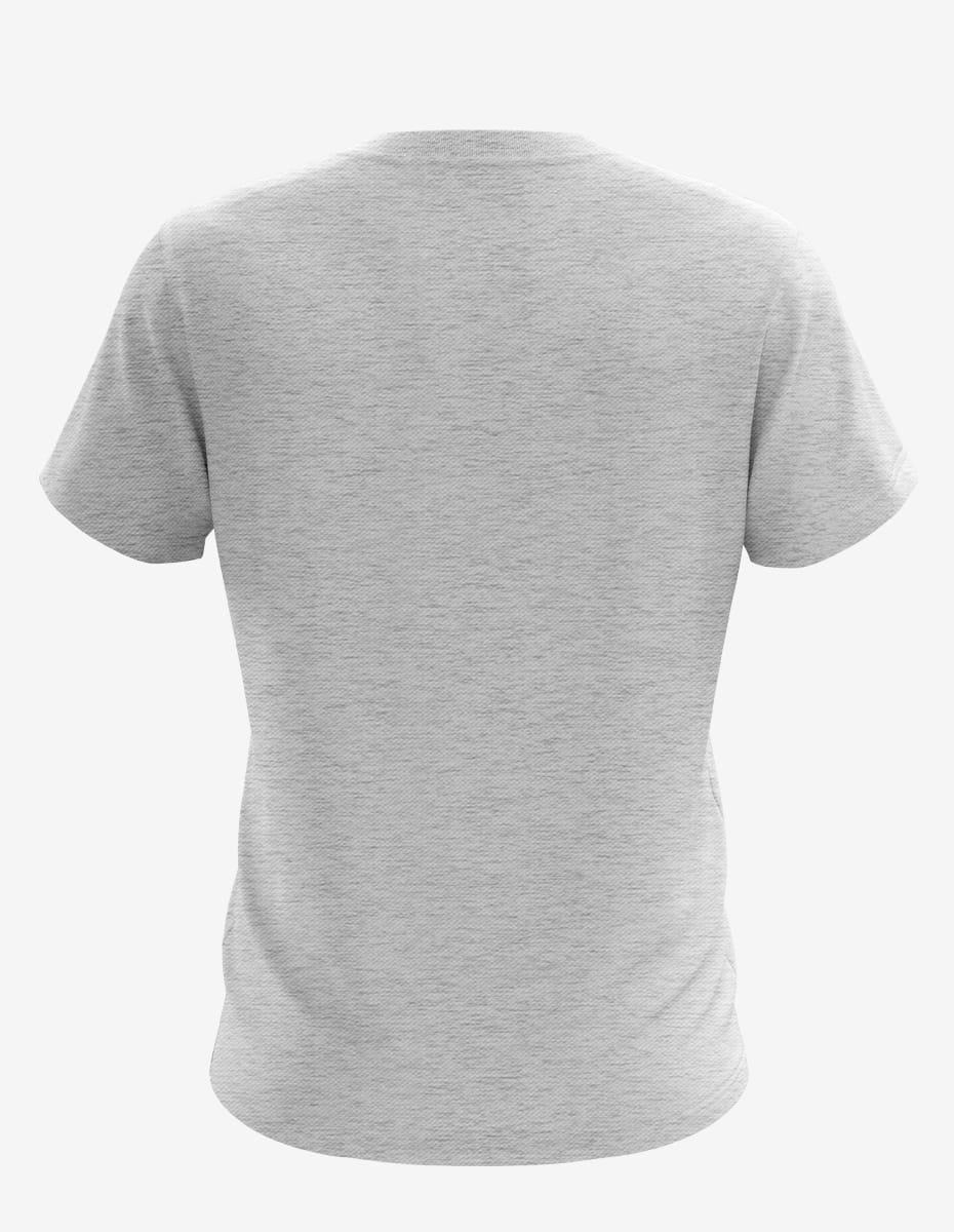 Mens V-Neck Short Sleeve T-Shirt Soft Ring-Spun Cotton Blend Tee - Image 4