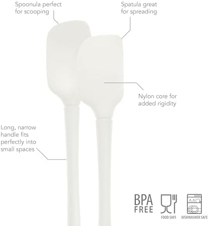 Tovolo Flex Core Mini Silicone Spatula Spoonula Set of 2
