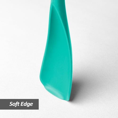 Vovoly Cooking Spoons, Nonstick Silicone Spatula Spoon