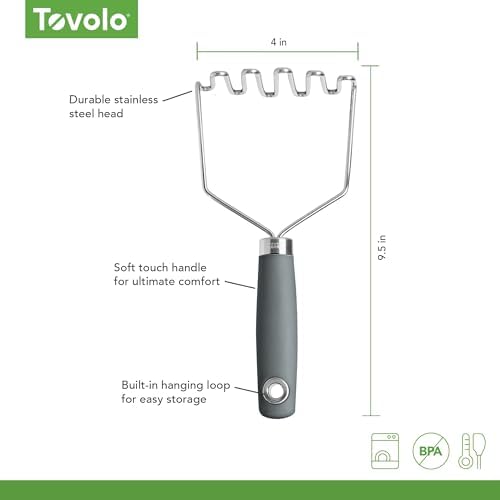 Tovolo Elements Stainless Steel Masher Tool