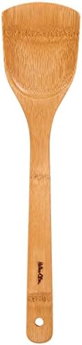 Helen’s Asian Kitchen Natural Bamboo Stir Fry Spatula and Wok Tool