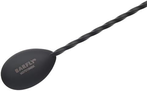 Barfly Muddle Bar Spoon, Muddler 11 13/16", Matte Black