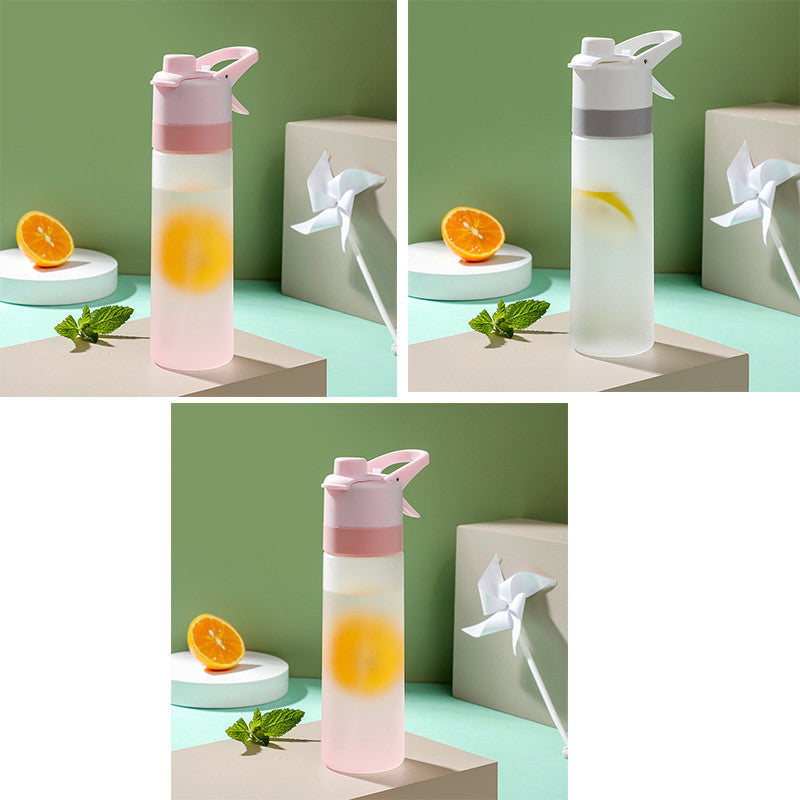 Large Capacity Spray Water Bottle for Sports Fitness and Travel