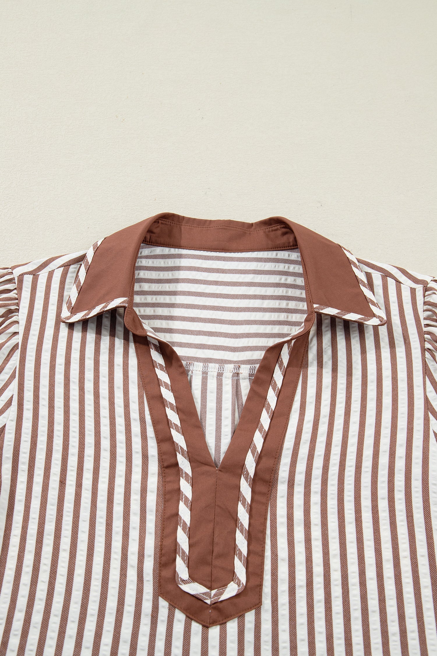 Romina Short Bubble Sleeve Blouse