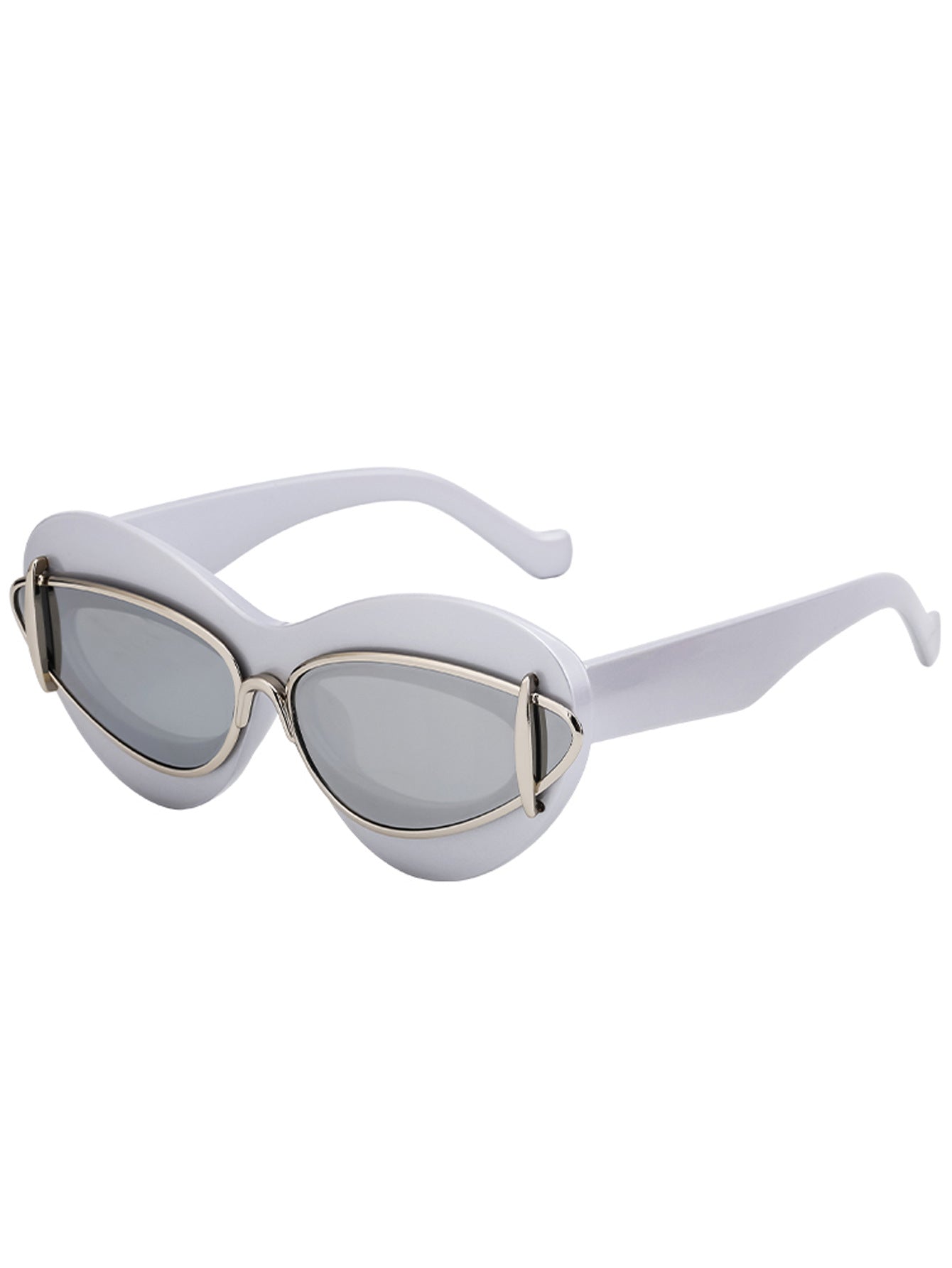 Y2K Cat-Eye Small Frame Sunglasses Trendy Driving Shades