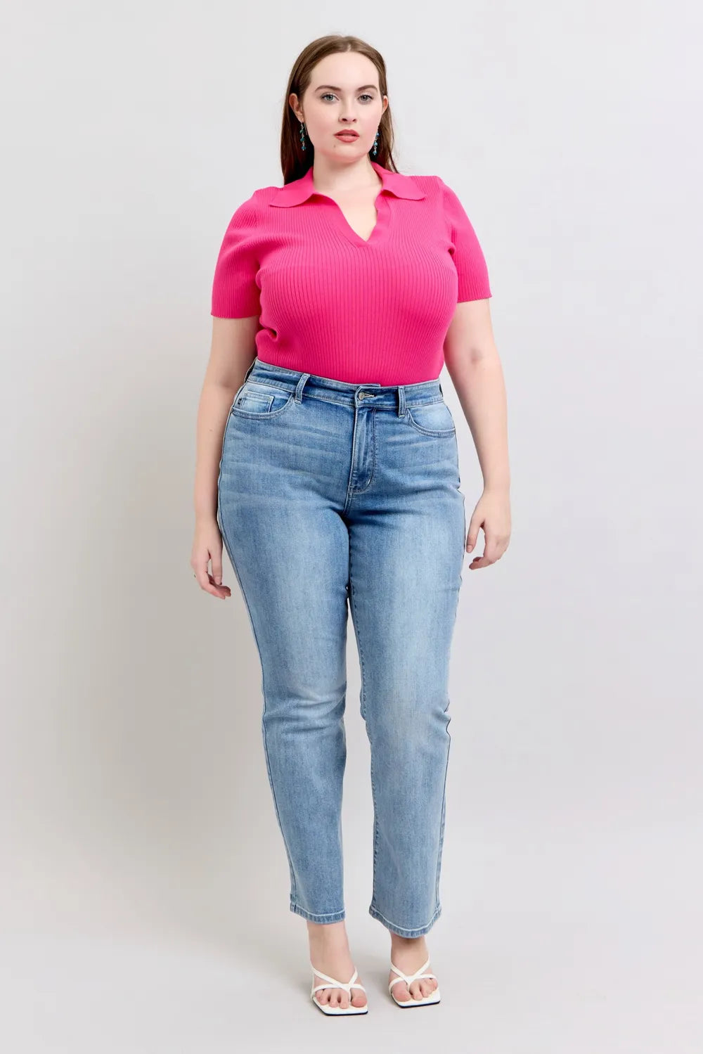 Judy Blue High Waist Dad Jeans | Classic Denim