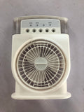 Portable 5-Spray USB Air Cooler & Humidifier with 7 LED Lights