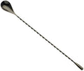Barfly Bar Spoon, Teardrop End 11 13/16", Gun Metal Black